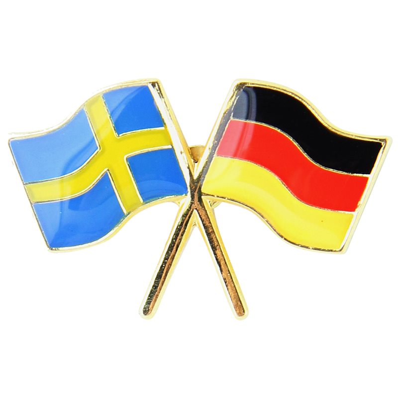 Flaggpin Sv/Tyskland