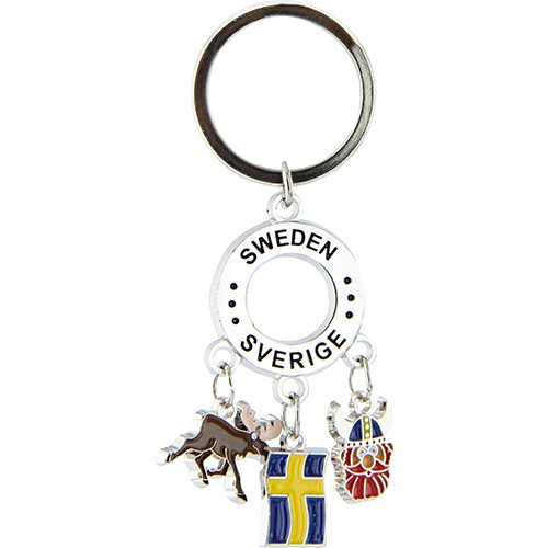 N-ring Sweden Älg/Flagga/Viking
