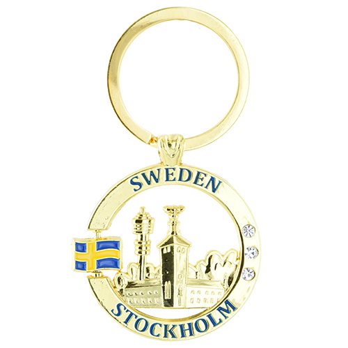 N-ring Stockholm m spin-flagga