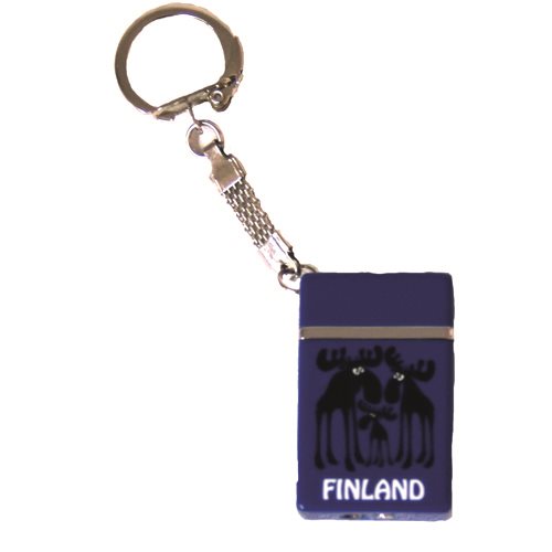 N-ring, tändare Älgtrio Finland, blå