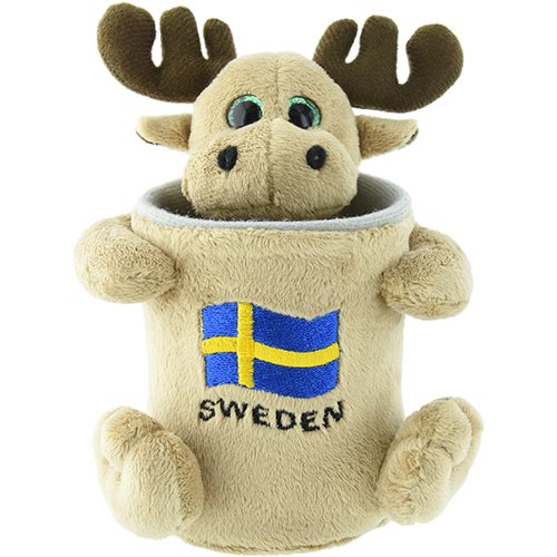 Pennställ Älg Sweden, 14cm