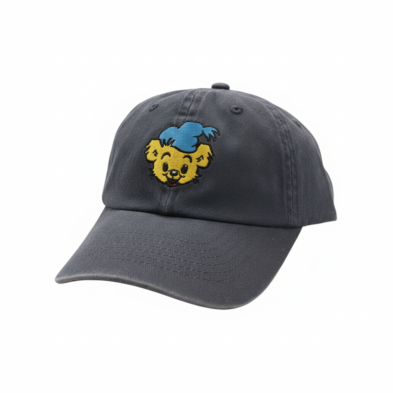 Barnkeps, Bamse, stentvättad strl. 54