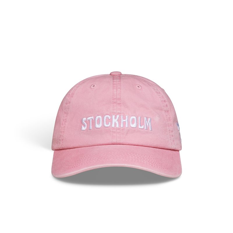 Keps FROST Stockholm, stentvättad, rosa, strl. 59