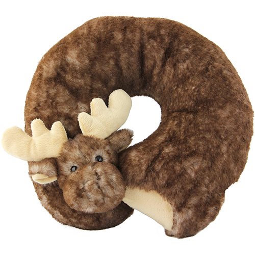 Nackkudde med Älg