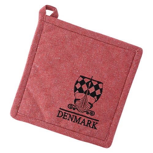 Grytlapp Viking, Röd DENMARK Recycled