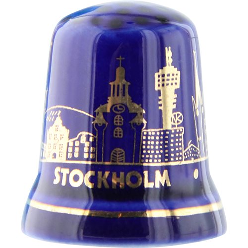 Fingerborg Stockholm, blå