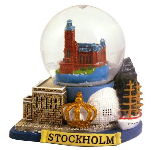 Vattenglob Stockholm (45mm) 3D, poly