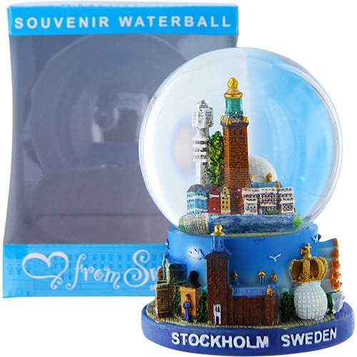 Vattenglob Stockholm (80mm), poly