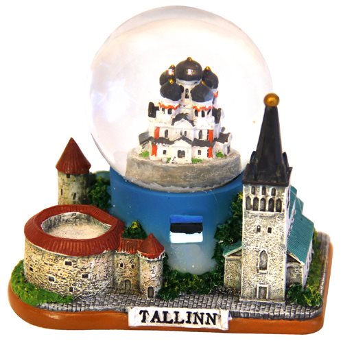 Vattenglob Tallinn (65mm) 3D, poly