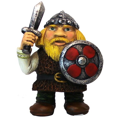 Viking m Svärd o Sköld, 10 cm (utan horn)