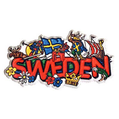 Gummimagnet, Sweden