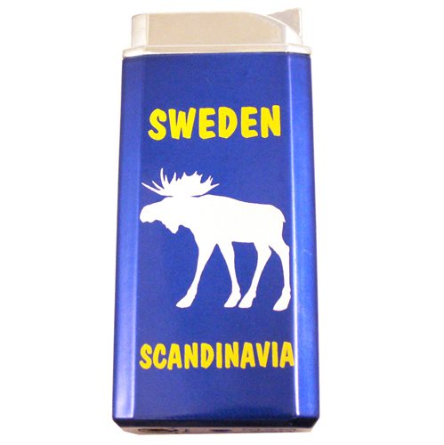 Tändare blå Älg Sweden Scand.