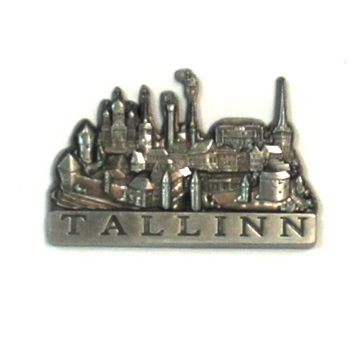 Magnet Tallinn stadsbild, metall