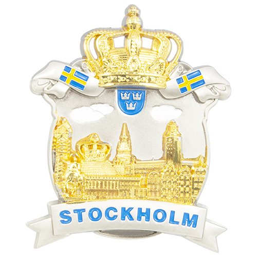 Magnet, Stockholm, krona, skyline