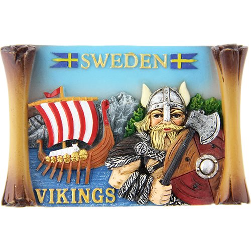 Magnet Vikings Sweden, rulle