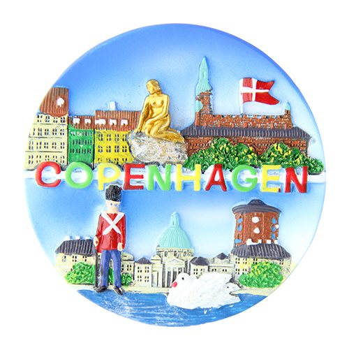 Magnet Copenhagen, delad rund