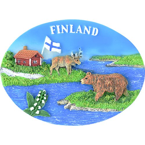 Magnet Finland, oval