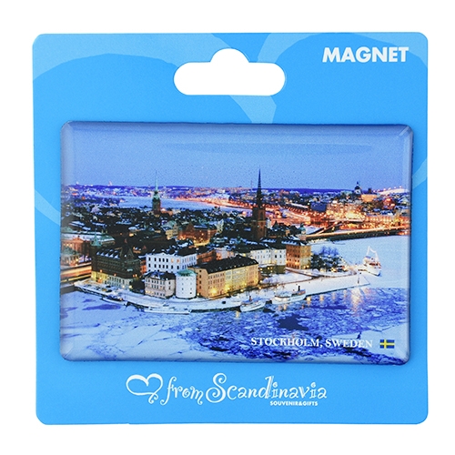 Fotomagnet Stockholm vinter