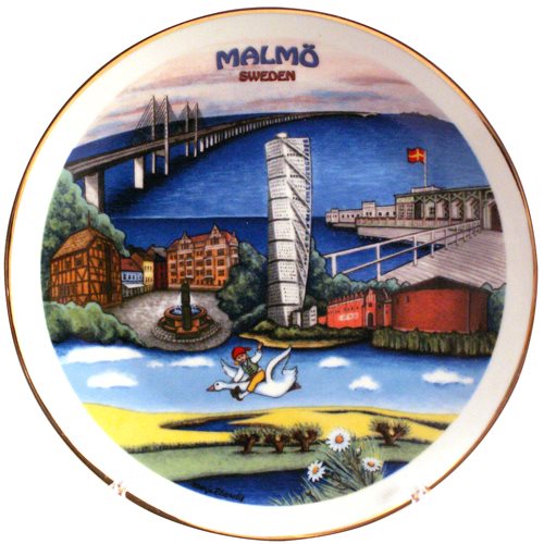 Tallrik Malmö 19cm
