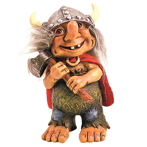 VikingTroll w axe, 9cm