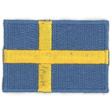 Märke Brod Sverigeflagga