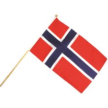 Handflagga Norge 30x45cm