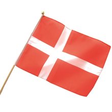 Handflagga Danmark 30x45cm