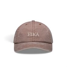 Keps FROST Fika, stentvättad, brun, strl. 59
