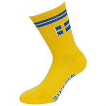 Sportstrumpor Sweden gul strl. 40-45