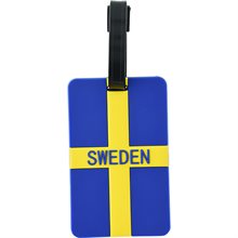 Bagage-etikett Flagga Sweden