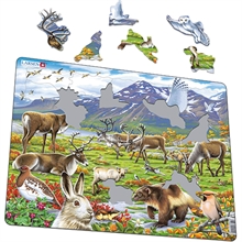 Pussel Nordisk natur, 36x28cm (11610)