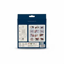 Pärlset, Älg, Björn, Ren, Skandinaviska flaggor