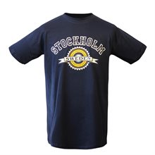 T-shirt marin Stockholm-sköld, VUXEN