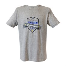 T-shirt FROST Sköld Sweden lj.grå, VUXEN