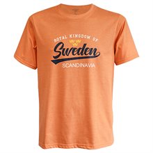 T-shirt FROST Royal kingd. Sweden orange, VUXEN