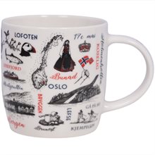Mugg, Norge, Teckningsmotiv 37 cl